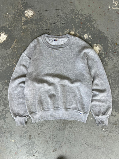 90s Russell Athletics Grey Crewneck - Sz M